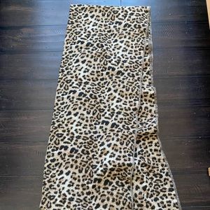 Cheetah print scarf